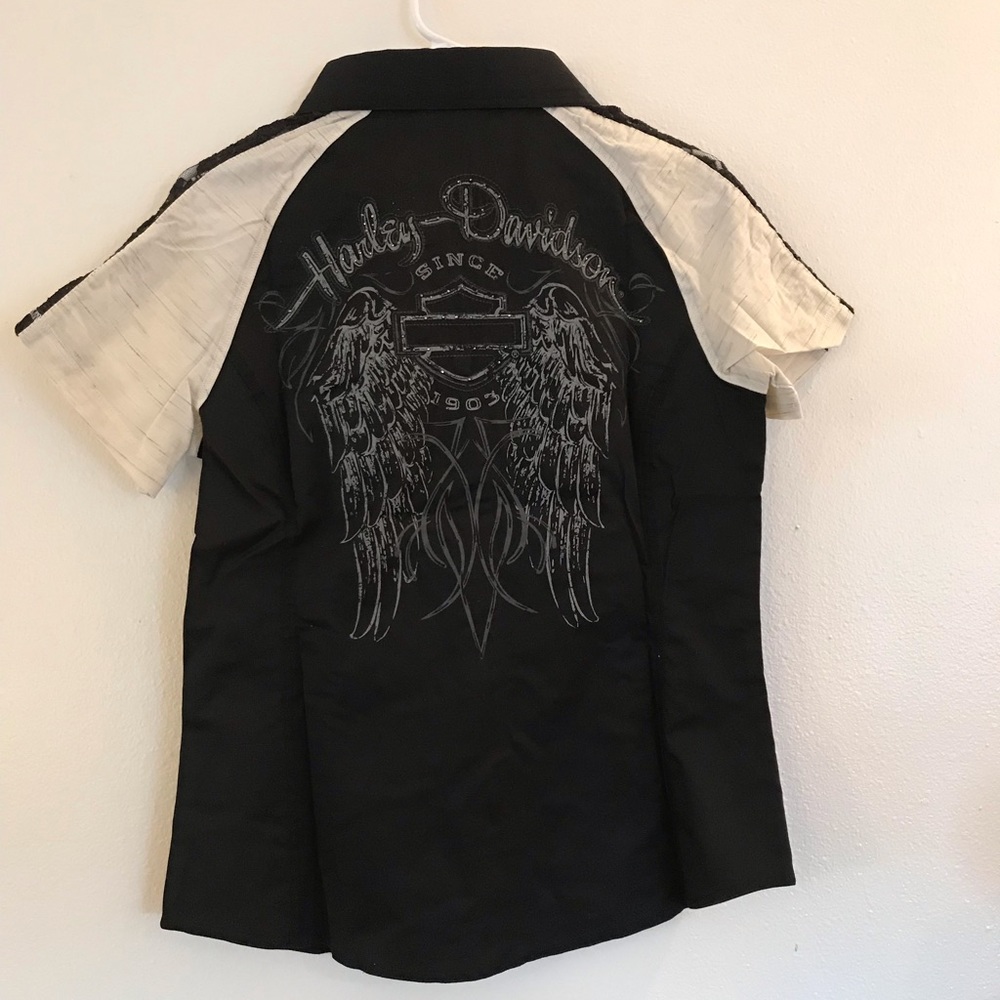 Harley-Davidson Zip Up Garage Shirt